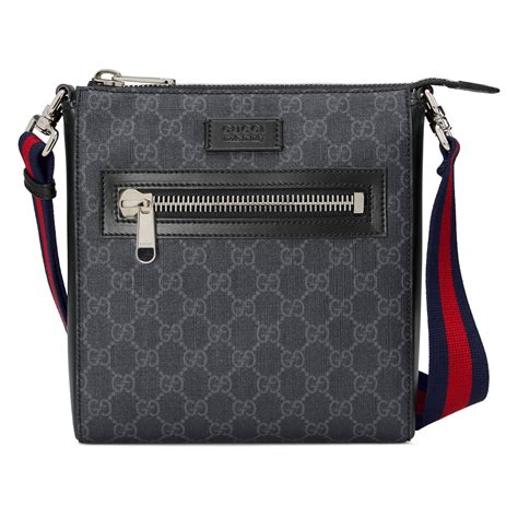 red and black gucci crossbody bag|Gucci black canvas crossbody bag.